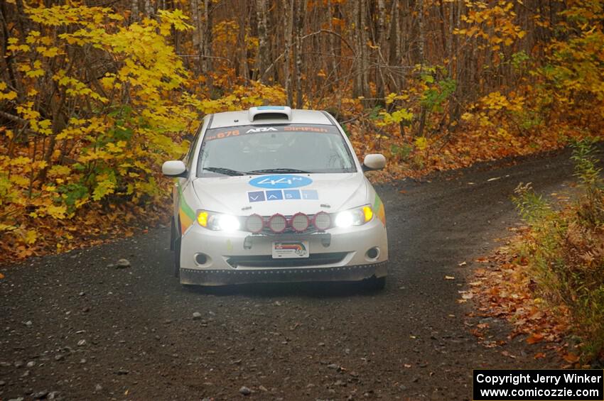 Sam Jacques / Trevor LaCombe Subaru Impreza on SS14, Trouble II.