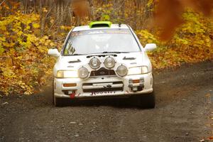 Jordon Haberer / Drew Staples Subaru Impreza on SS14, Trouble II.