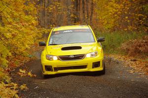 Scott Putnam / Dylan Duffy Subaru WRX STi on SS14, Trouble II.