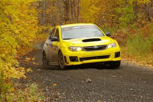 Scott Putnam / Dylan Duffy Subaru WRX STi on SS14, Trouble II.