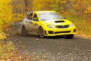 Scott Putnam / Dylan Duffy Subaru WRX STi on SS14, Trouble II.