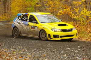 Scott Putnam / Dylan Duffy Subaru WRX STi on SS14, Trouble II.