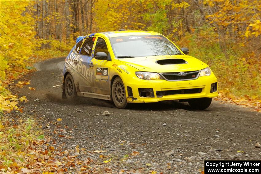 Scott Putnam / Dylan Duffy Subaru WRX STi on SS14, Trouble II.