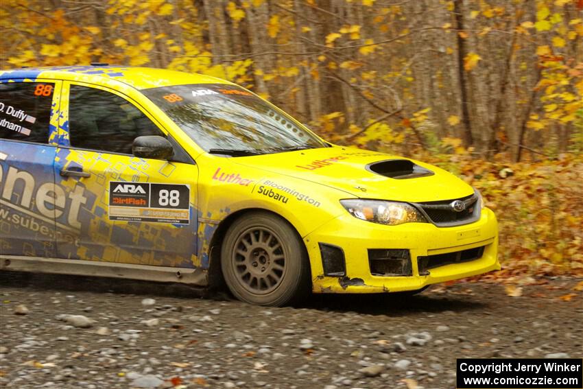 Scott Putnam / Dylan Duffy Subaru WRX STi on SS14, Trouble II.