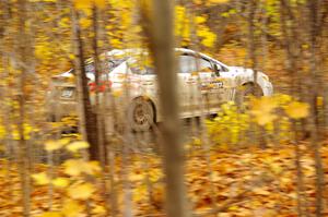 Jamey Randall / Geoff Youngdahl Subaru WRX on SS14, Trouble II.