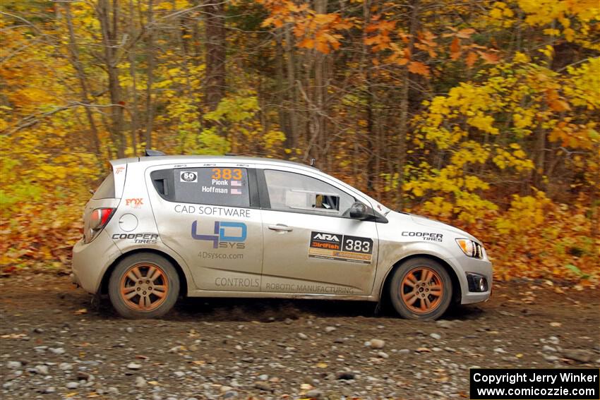 Matt Hoffman / Matt Pionk Chevy Sonic RS on SS14, Trouble II.