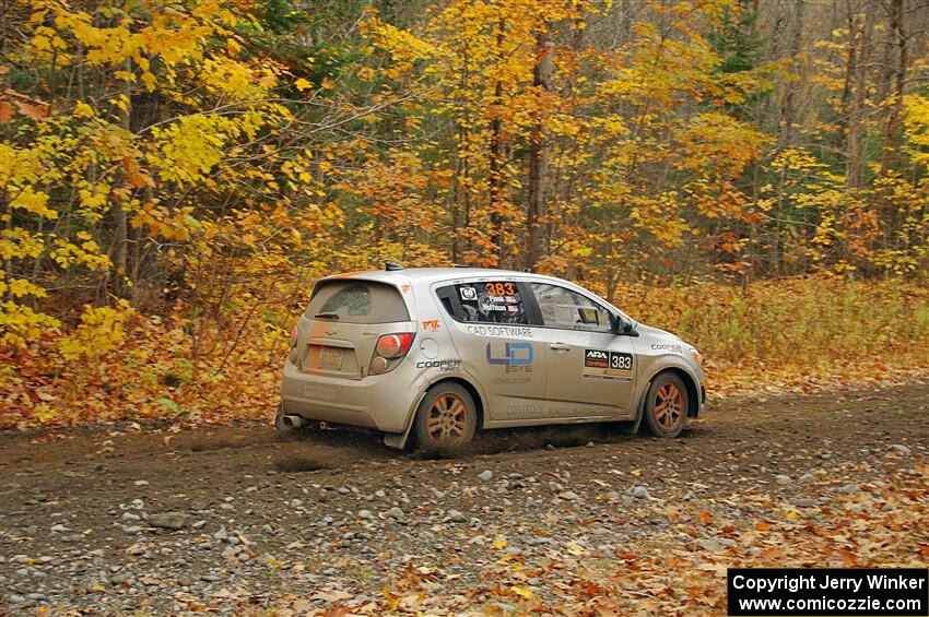 Matt Hoffman / Matt Pionk Chevy Sonic RS on SS14, Trouble II.