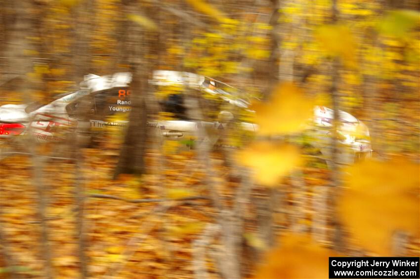 Jamey Randall / Geoff Youngdahl Subaru WRX on SS14, Trouble II.