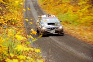 Matt James / Jackie James Subaru Impreza on SS14, Trouble II.