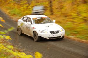 Michael Eckstein / Zach Pfeil Lexus IS250 on SS14, Trouble II.