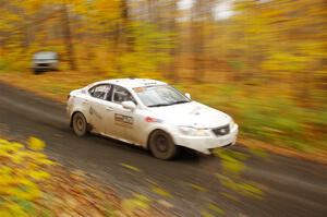 Michael Eckstein / Zach Pfeil Lexus IS250 on SS14, Trouble II.