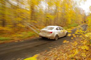 Michael Eckstein / Zach Pfeil Lexus IS250 on SS14, Trouble II.