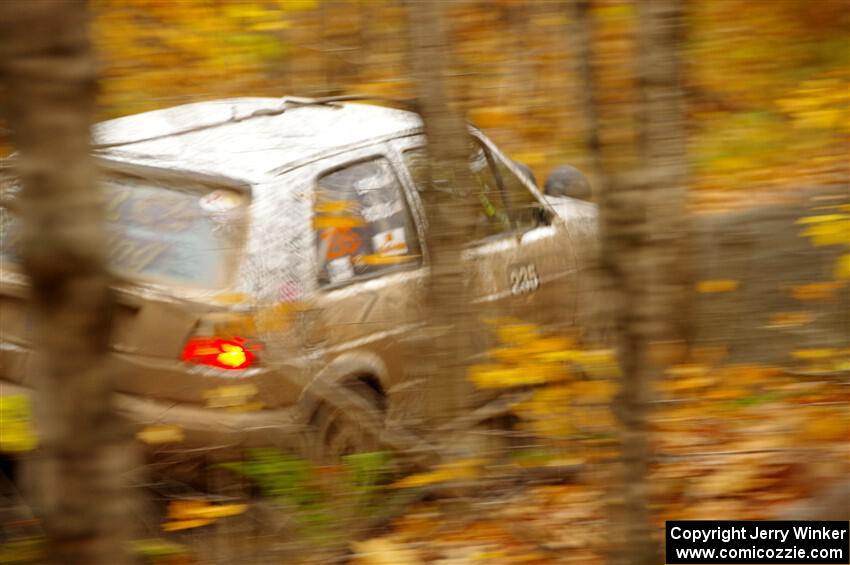 Mark Rokus / Tabitha Lohr VW GTI on SS14, Trouble II.