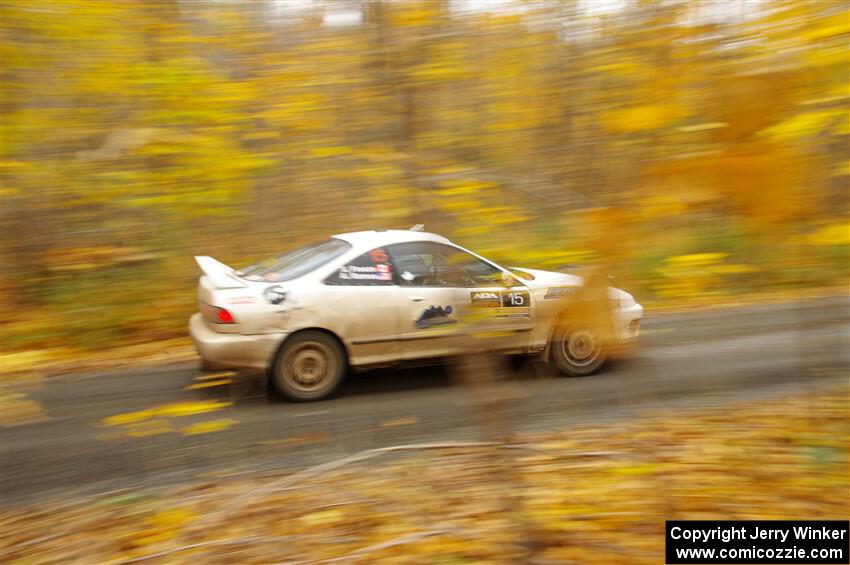 Alex Ramos / Sarah Freeze Acura Integra on SS14, Trouble II.