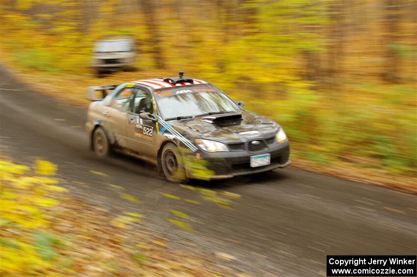 Matt James / Jackie James Subaru Impreza on SS14, Trouble II.