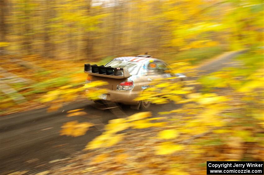 Matt James / Jackie James Subaru Impreza on SS14, Trouble II.