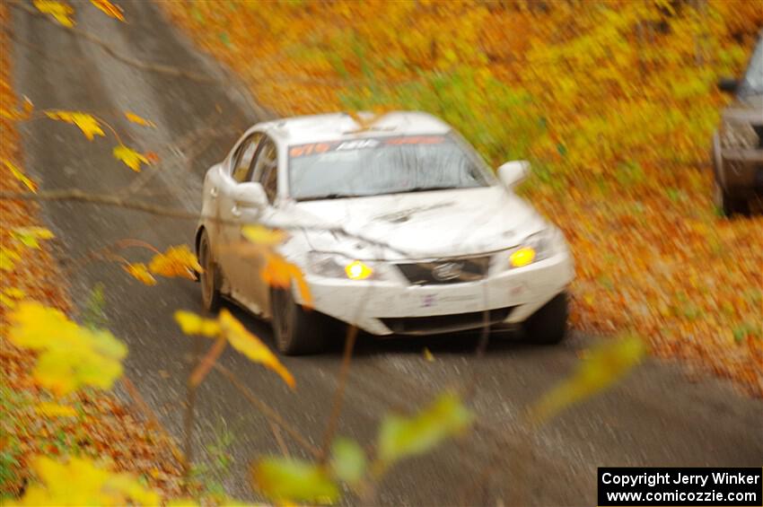 Michael Eckstein / Zach Pfeil Lexus IS250 on SS14, Trouble II.