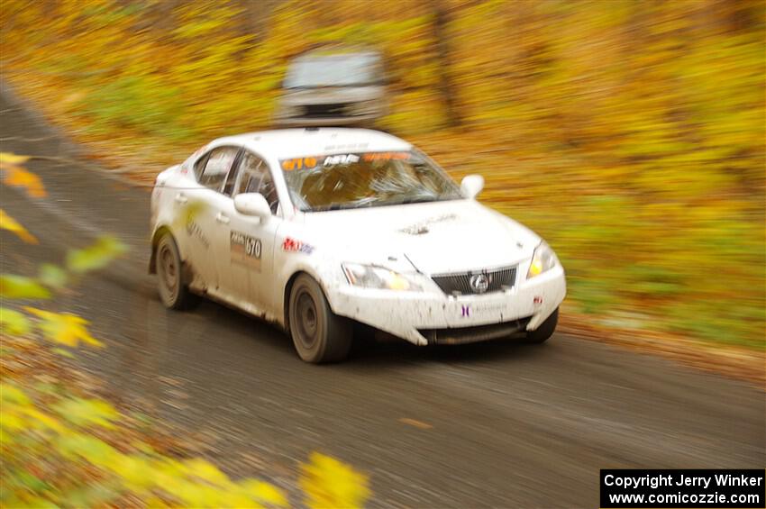 Michael Eckstein / Zach Pfeil Lexus IS250 on SS14, Trouble II.