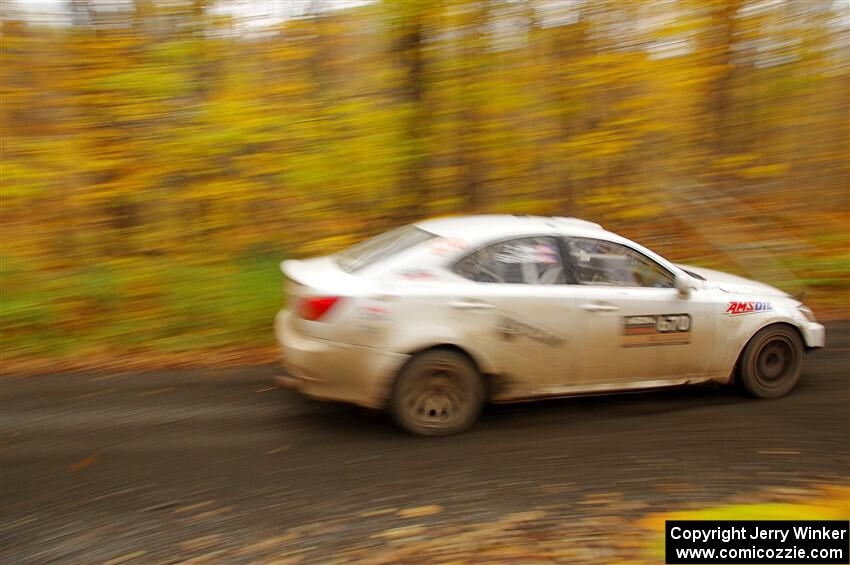 Michael Eckstein / Zach Pfeil Lexus IS250 on SS14, Trouble II.