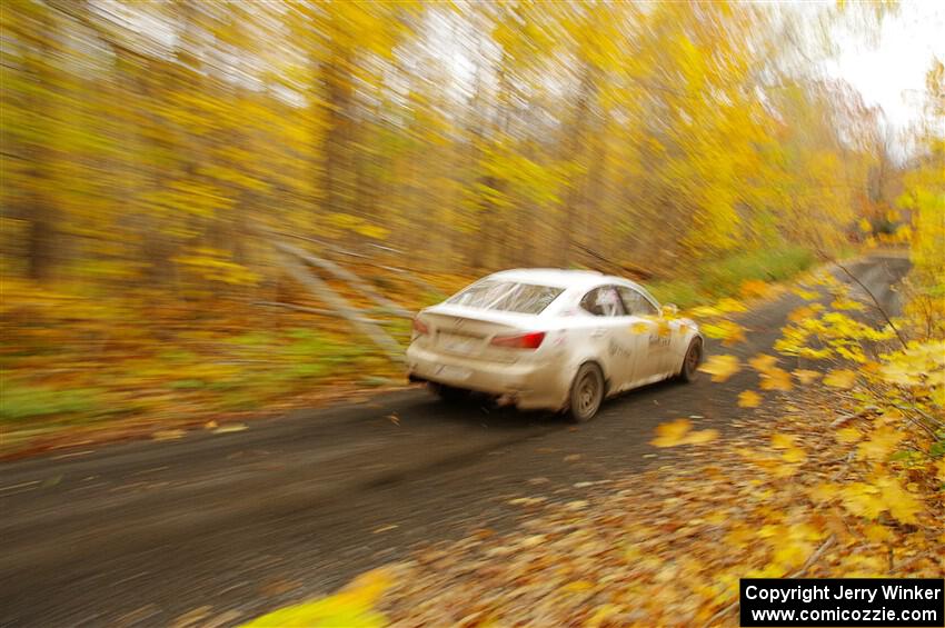 Michael Eckstein / Zach Pfeil Lexus IS250 on SS14, Trouble II.