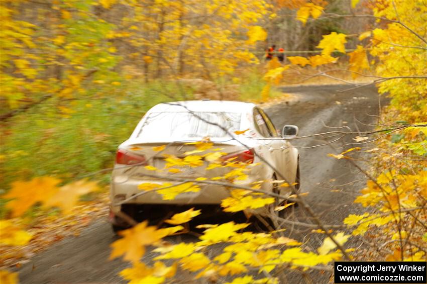 Michael Eckstein / Zach Pfeil Lexus IS250 on SS14, Trouble II.