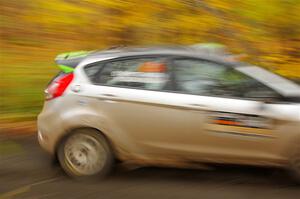 Paul Dickinson / Dylan Whittaker Ford Fiesta on SS14, Trouble II.