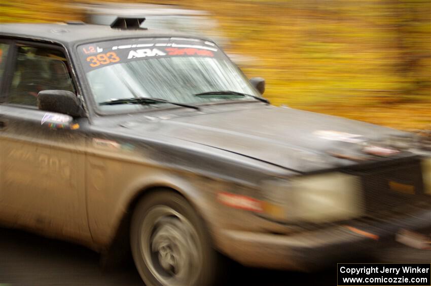 Adam Brock / Justin Brock Volvo 244 on SS14, Trouble II.