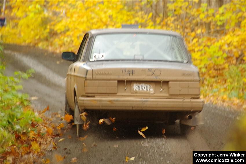 Adam Brock / Justin Brock Volvo 244 on SS14, Trouble II.