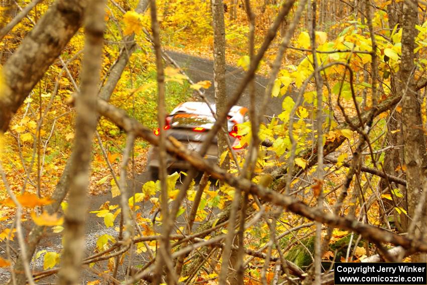 Gabriel Nieves / Thomas Hoster Honda Civic Hatchback Sport on SS14, Trouble II.