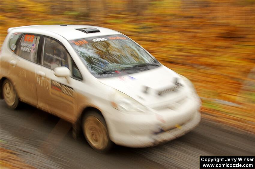 Nick Bukky / Dustin Yarborough Honda Fit on SS14, Trouble II.