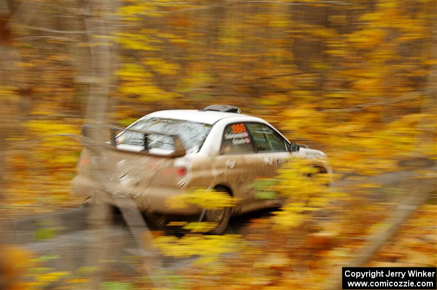 Pete Schaefer / Kevin Dobrowolski Subaru Impreza 2.5i on SS14, Trouble II.