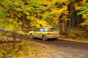 Greg Healey / Cindy Krolikowski Subaru Impeza Outback Sport on SS15, Mount Marquette.