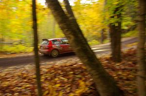 Vivian Campbell / Michael Hordijk Honda Civic on SS15, Mount Marquette.