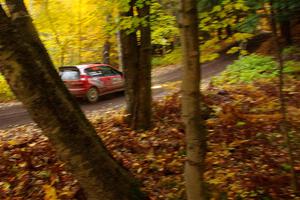 Vivian Campbell / Michael Hordijk Honda Civic on SS15, Mount Marquette.