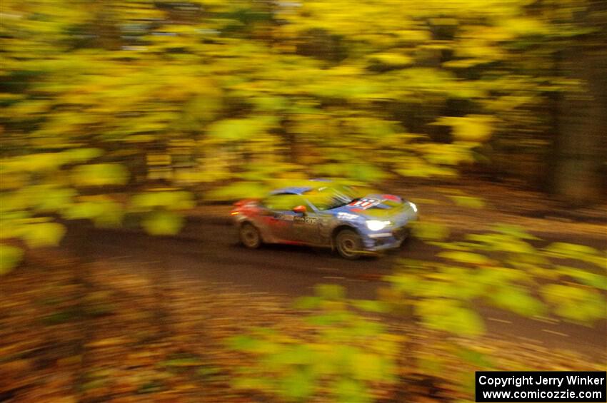 Santiago Iglesias / R.J. Kassel Subaru BRZ on SS15, Mount Marquette.