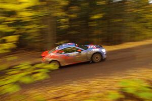 Santiago Iglesias / R.J. Kassel Subaru BRZ on SS15, Mount Marquette.