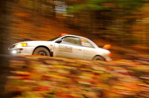 Richard Donovan / Greg Donovan Subaru Impreza on SS15, Mount Marquette.