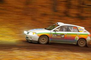 Sam Jacques / Trevor LaCombe Subaru Impreza on SS15, Mount Marquette.