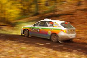 Sam Jacques / Trevor LaCombe Subaru Impreza on SS15, Mount Marquette.