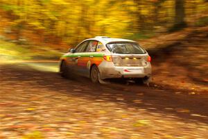 Sam Jacques / Trevor LaCombe Subaru Impreza on SS15, Mount Marquette.