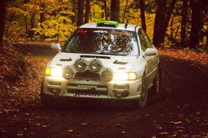 Jordon Haberer / Drew Staples Subaru Impreza on SS15, Mount Marquette.