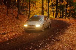 Andrew Dustman / Rachel Dustman Subaru Impreza on SS15, Mount Marquette.