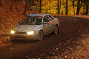 Andrew Dustman / Rachel Dustman Subaru Impreza on SS15, Mount Marquette.