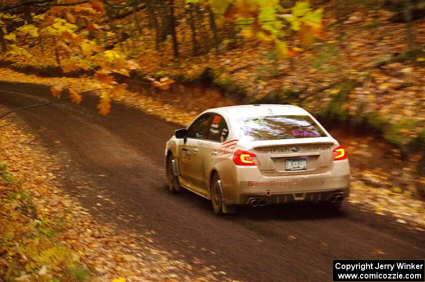 Jamey Randall / Geoff Youngdahl Subaru WRX on SS15, Mount Marquette.