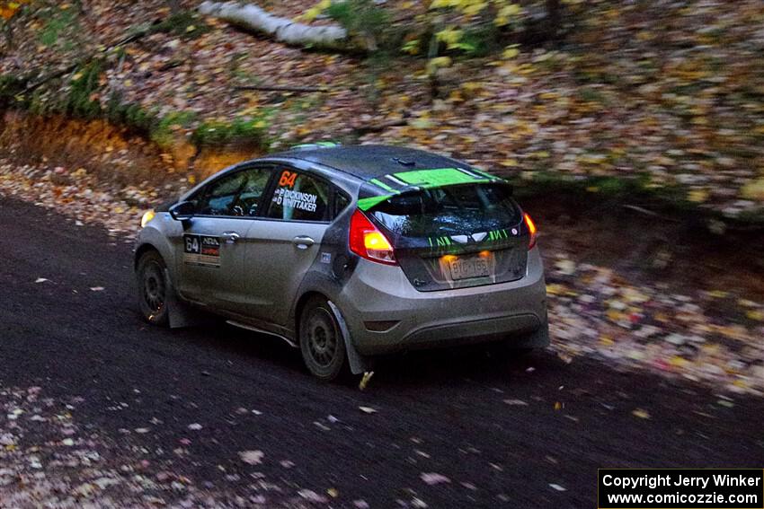 Paul Dickinson / Dylan Whittaker Ford Fiesta on SS15, Mount Marquette.