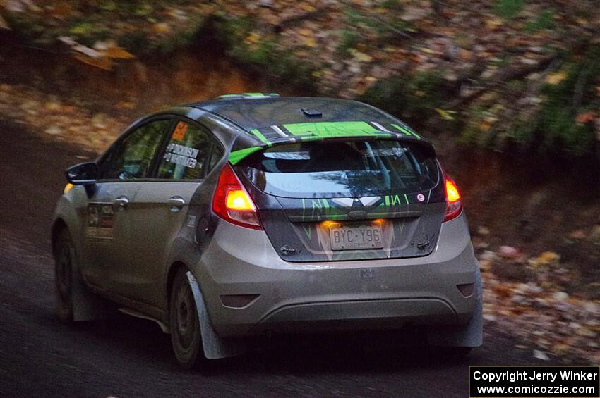 Paul Dickinson / Dylan Whittaker Ford Fiesta on SS15, Mount Marquette.