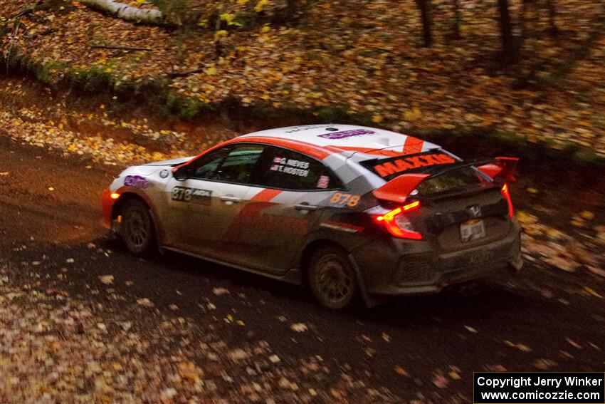 Gabriel Nieves / Thomas Hoster Honda Civic Hatchback Sport on SS15, Mount Marquette.