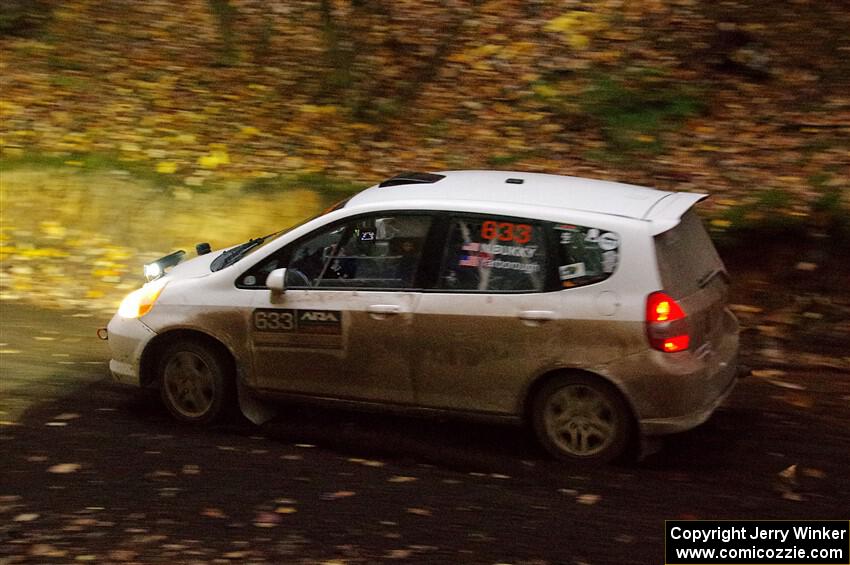 Nick Bukky / Dustin Yarborough Honda Fit on SS15, Mount Marquette.