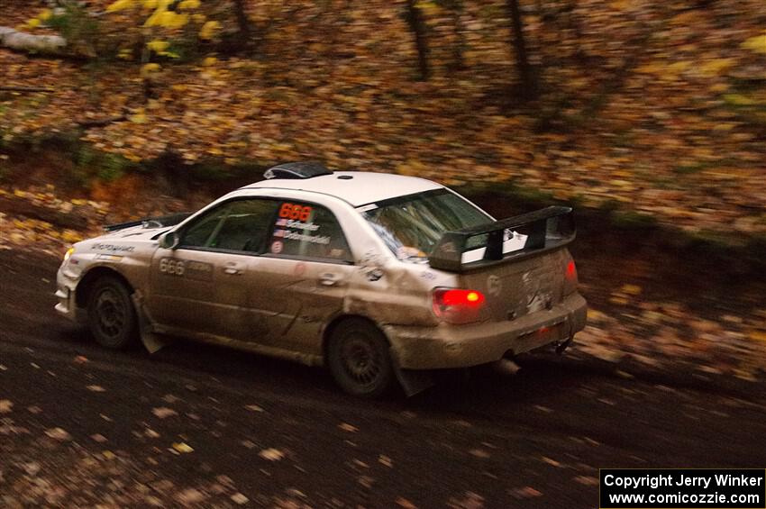 Pete Schaefer / Kevin Dobrowolski Subaru Impreza 2.5i on SS15, Mount Marquette.