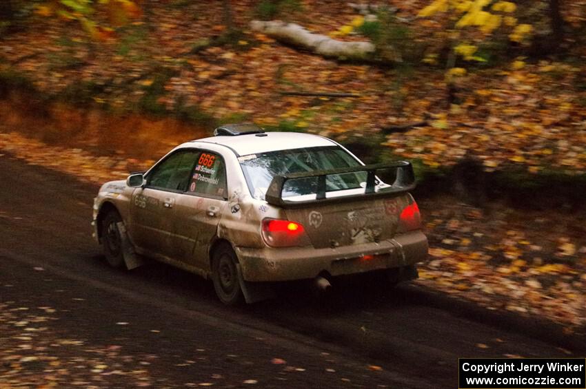 Pete Schaefer / Kevin Dobrowolski Subaru Impreza 2.5i on SS15, Mount Marquette.